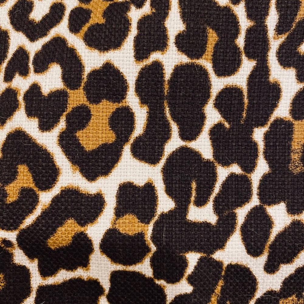 J. Crew Leopard-Print Bike Shorts in Brown, Black, White - Picture 3 of 3